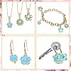 60Pcs 10 Styles Alloy Enamel Pendants FIND-CJ0002-33-7