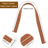 WADORN 6 Pairs 3 Colors PU Leather Bag Straps FIND-WR0003-39-5