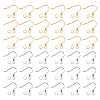 Unicraftale 200Pcs 2 Style 304 Stainless Steel Earring Hooks DIY-UN0003-80-1