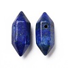 Natural Lapis Lazuli Double Terminal Pointed Pendants G-C007-02A-16-2