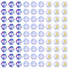 3 Bags 3 Colors Transparent Colours Glass Seed Beads GLAA-TA0003-68-2