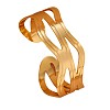 304 Stainless Steel Open Cuff Bangles for Women WGFFA35-01-2