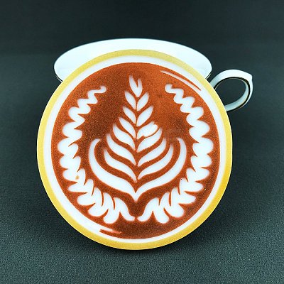 Silicone Cup Mat Molds LS-DIY-M039-05A-1