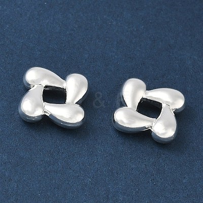 Brass European Beads KK-CBAFC6C-04S-1