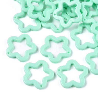 Opaque Acrylic Pendants MACR-M042-02I-1