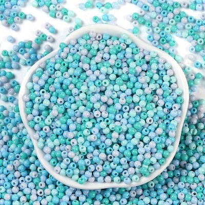 Opaque Acrylic Beads OACR-H118-07A-04-1