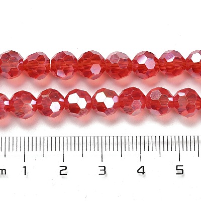 Transparent Glass Beads EGLA-A035-T8mm-B01-1