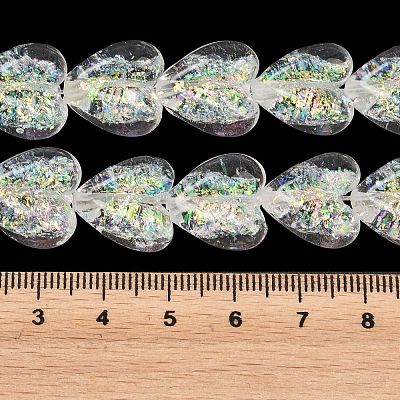 Handmade Foil Glass Beads DICH-C001-01A-1