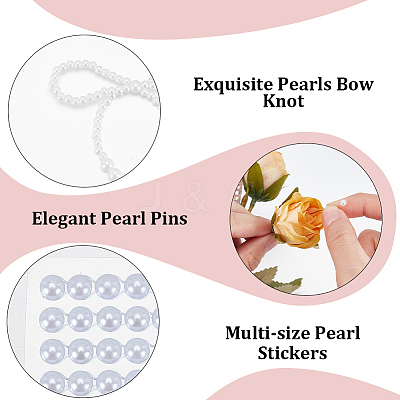 DIY Wedding Bouquet Charm Making Kit DIY-SP0006-90A-1