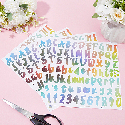 PVC Self-adhesive Label Stickers DIY-WH0013-60B-1