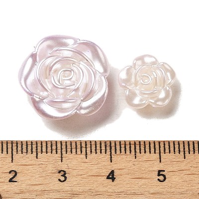 Opaque Acrylic Beads OACR-H039-03D-1