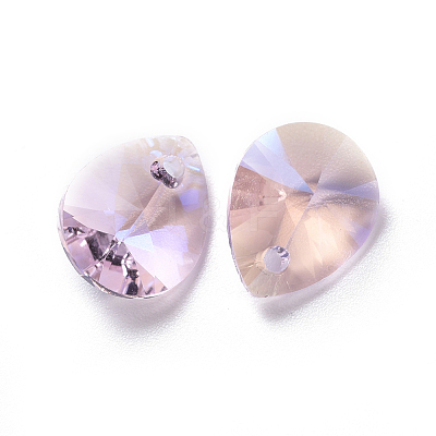 Glass Rhinestone Charms RGLA-L021-A-M-1