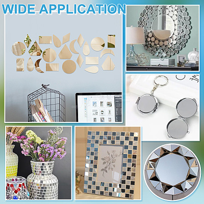180Pcs 6 Styles Glass Mosaic Pieces DIY-OC0012-32-1