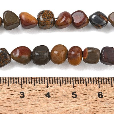 Natural Chinese Writing Stone Beads Strands GG-CBA9392-03-1