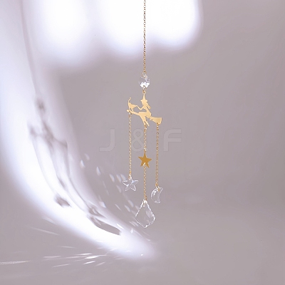 Teardrop Glass Suncatchers PW-WGBFFA3-05-1