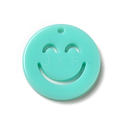 Opaque Acrylic Pendants OACR-B008-A07-1