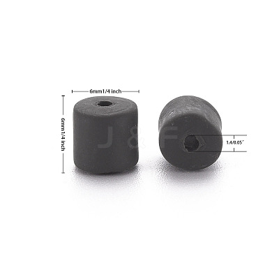 Polymer Clay Bead Strands CLAY-T001-C40-1
