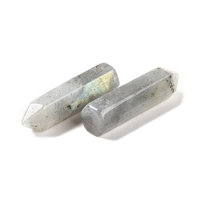 Natural Labradorite Pointed Pendants G-D460-01H-1
