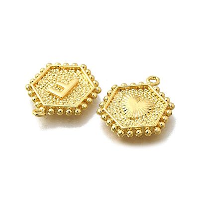 26Pcs Brass Pendants KK-R218-05G-1