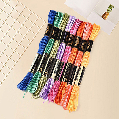 Polyester Embroidery Threads OCOR-WH20074-13A-02A-1