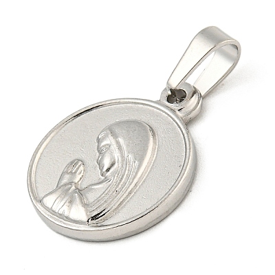 Non-Tarnish 304 Stainless Steel Pendants STAS-B071-02G-12P-1