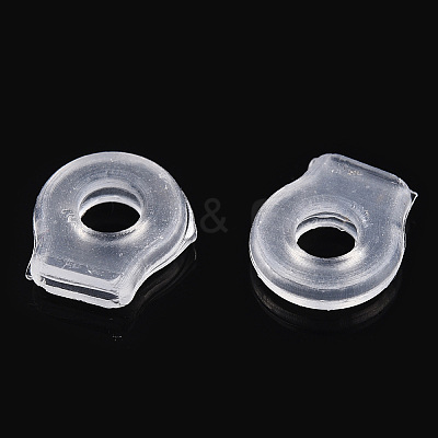 Comfort Silicone Clip on Earring Pads SIL-T003-04-1