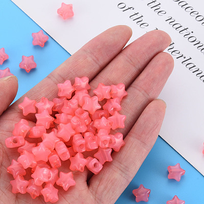 Imitation Jelly Acrylic Beads MACR-S373-45-E03-1