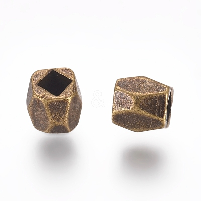 Brass Spacer Beads PALLOY-C077-AB-NF-1