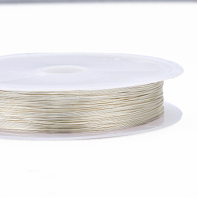 Round Copper Jewelry Wire X-CWIR-Q006-0.3mm-S-1