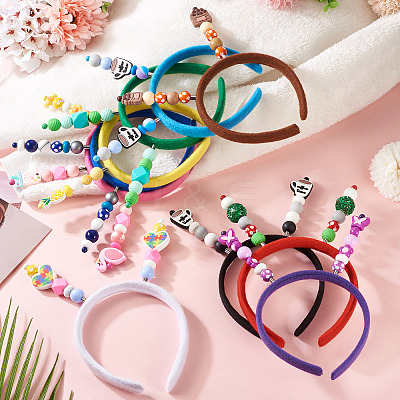 Cloth and Plastic Hair Bands OHAR-TAC0020-01H-1