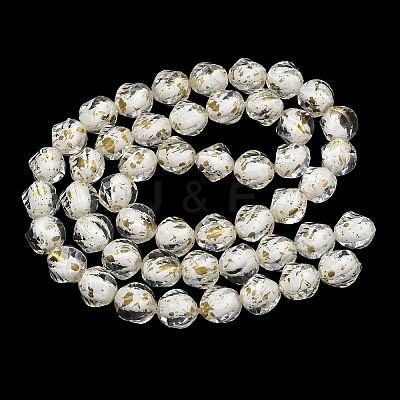 Resin & Glass Beads Strands GG-CBA48D8-01F-1