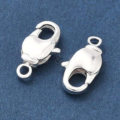 Brass Lobster Claw Clasps KK-H532-17D-S-1