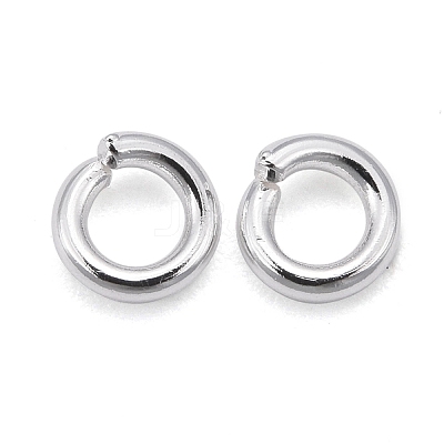 Rack Plating Brass Open Jump Rings KK-O139-18D-S-1
