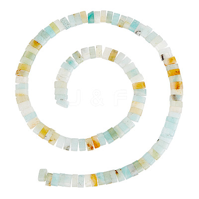1 Strand Natural Flower Amazonite Beads Strands G-GO0001-76C-1