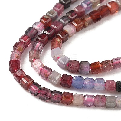 Natural Colorful Spinel Beads Strands G-RM250101-K32-1
