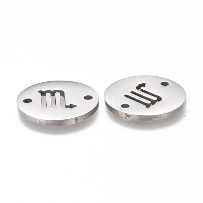 Tarnish Resistant Polishing 201 Stainless Steel Links Connectors STAS-Z001-A-04P-1