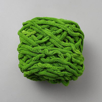 Super Bulky Chenille Polyester Yarn OCOR-WH20006-90C-1