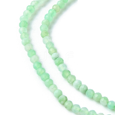 Natural Chrysoprase Beads Strands G-F748-X01-01A-1