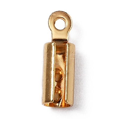 316 Surgical Stainless Steel Folding Crimp Ends X-FIND-WH0045-46A-1