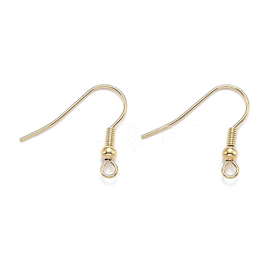304 Stainless Steel Earring Hooks X-STAS-D448-036G-1