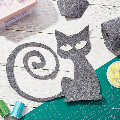 Polyester Felt Sticker DIY-WH0223-18D-1
