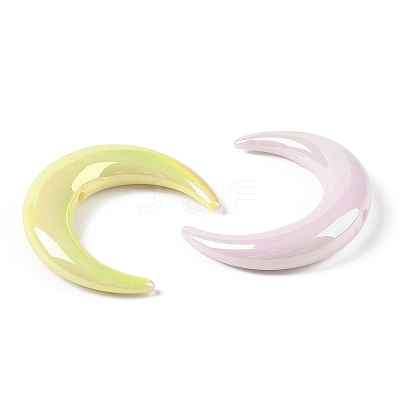 Opaque Acrylic Beads X-OACR-G035-06-1
