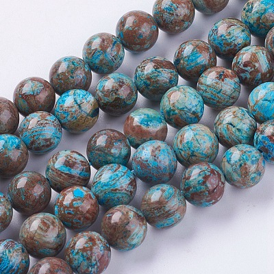 Natural Chrysocolla Beads strands X-G-H1040-1-1