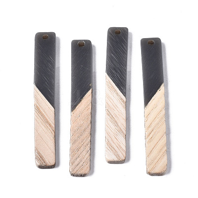 Resin & Wood Big Pendants X-RESI-T035-19-A01-1
