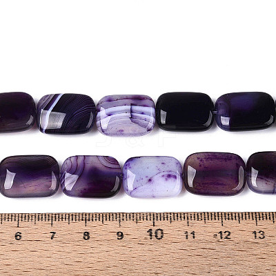 Natural Agate Beads Strands G-N356-03A-14-1