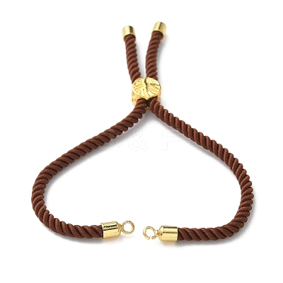 Cotton Cord Bracelet Making KK-F758-03N-G-1