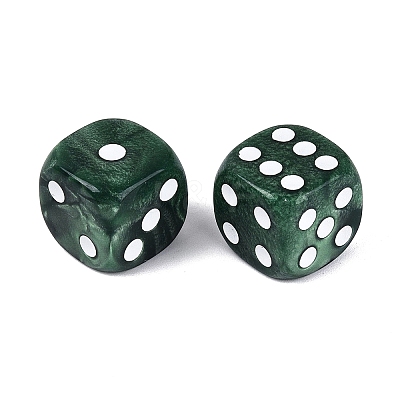 Opaque Acrylic Beads MACR-F083-14E-1