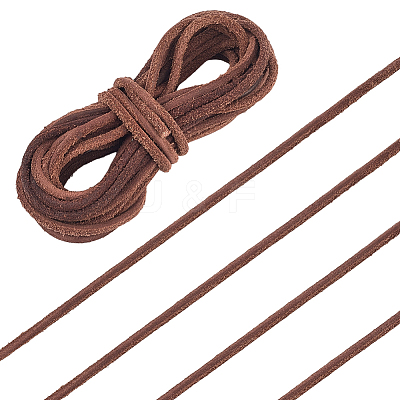 5M Cowhide Leather Cords for DIY Craft WL-GF0001-25B-02-1