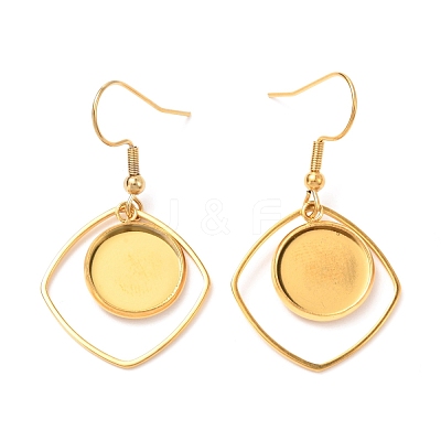 201 Stainless Steel Earring Hooks STAS-C030-26G-1