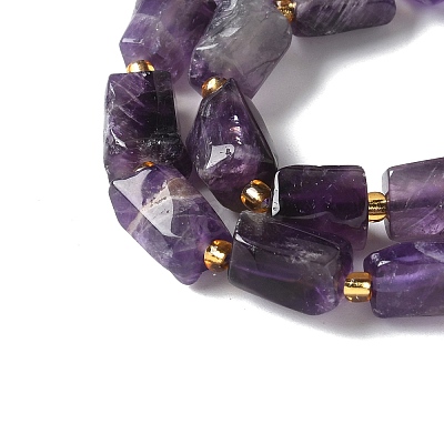 Natural Amethyst Beads Strands G-N327-06-41-1